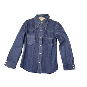 Vintage 70s 80s Womens Bronson Small Denim Jacket VTG